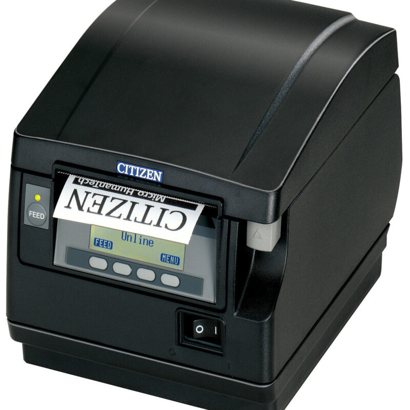 Citizen CT-S851II Ethernet - Υψηλής Ταχύτητας Θερμικός Εκτυπωτής Αποδείξεων με Μπροστινή Έξοδο Χαρτιού και Σύνδεση Ethernet