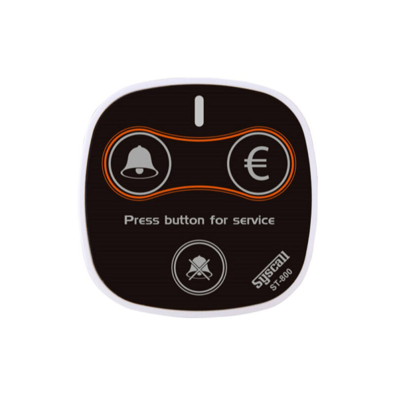 ST-800-3B - Ασύρματο Κουμπί Κλήσης με Τριπλό Πλήκτρο για Εστιατόρια και Καφετέριες