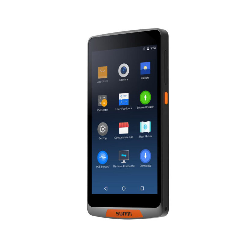 SUNMI M2 Φορητό Τερματικό Android 7.1 με Οθόνη 5" HD, 1GB RAM, 8GB ROM