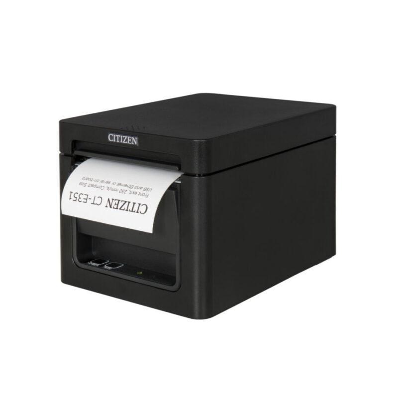 Citizen CT-E351 USB/Serial Μαύρο - Θερμικός Εκτυπωτής Αποδείξεων με Συνδέσεις USB και Σειριακή