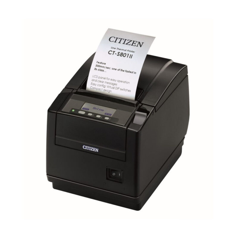 Citizen CT-S801 Serial - Υψηλής Ταχύτητας Θερμικός Εκτυπωτής Αποδείξεων με Σειριακή Σύνδεση