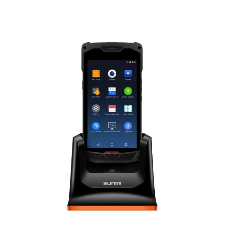 Sunmi L2 - Φορητό Τερματικό Android 7.1 με Τετραπύρηνο Επεξεργαστή 2,2 GHz και Βάση Φόρτισης