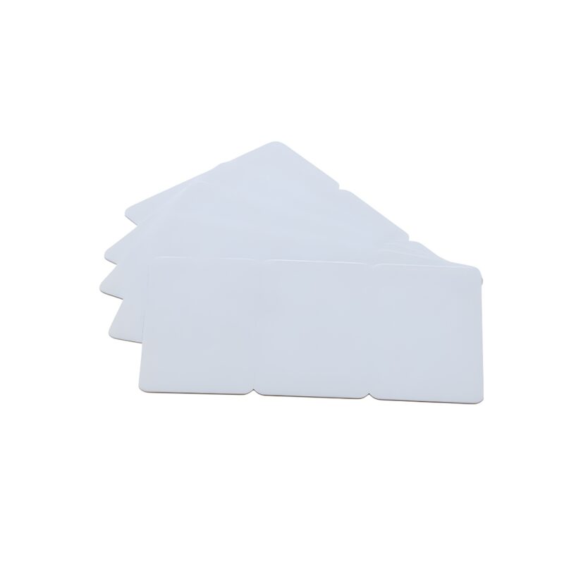 Evolis Λευκή Πλαστική Κάρτα Χωρίς Τρύπα για Εκτυπωτές Πλαστικών Καρτών