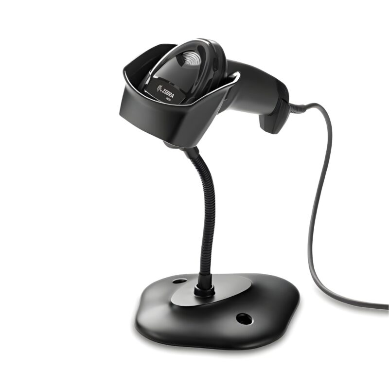 Zebra DS2208 2D USB με Βάση - Ενσύρματος Σαρωτής Barcode 2D με Σύνδεση USB και Βάση