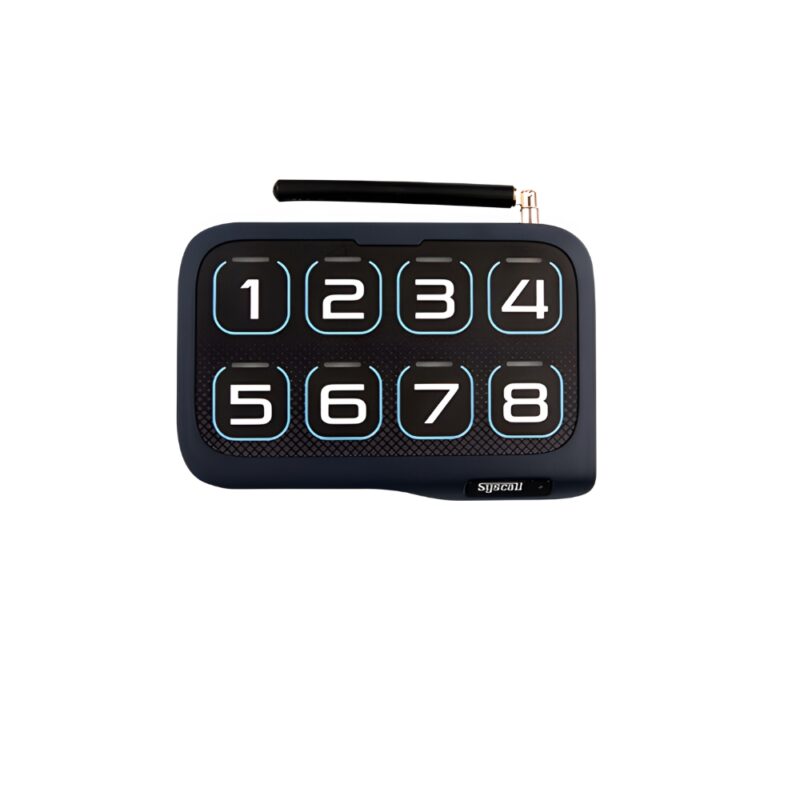 Syscall ST-4008 Μήτρα Κλήσης Σερβιτόρων με 8 Κουμπιά και Λειτουργία Μπαταρίας